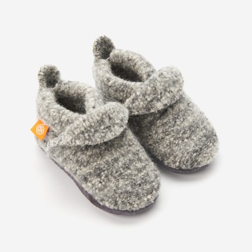Hausschuhe aus Wolle Orangenkinder