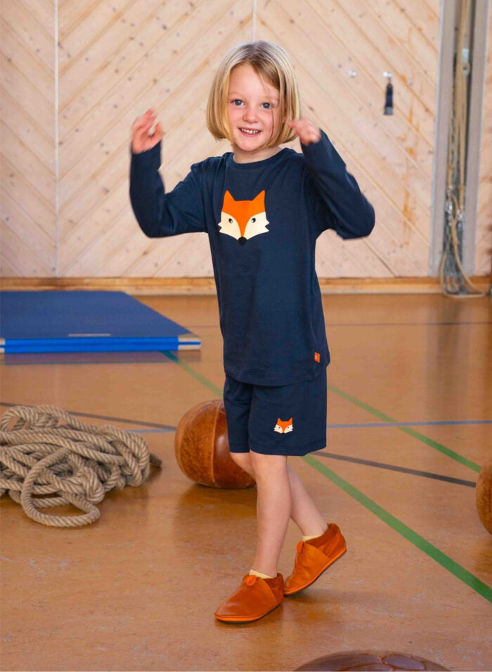 Shorts Fuchs - blau – Bild 4