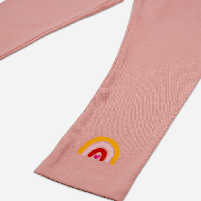 Leggings Regenbogen - rosa – Bild 3