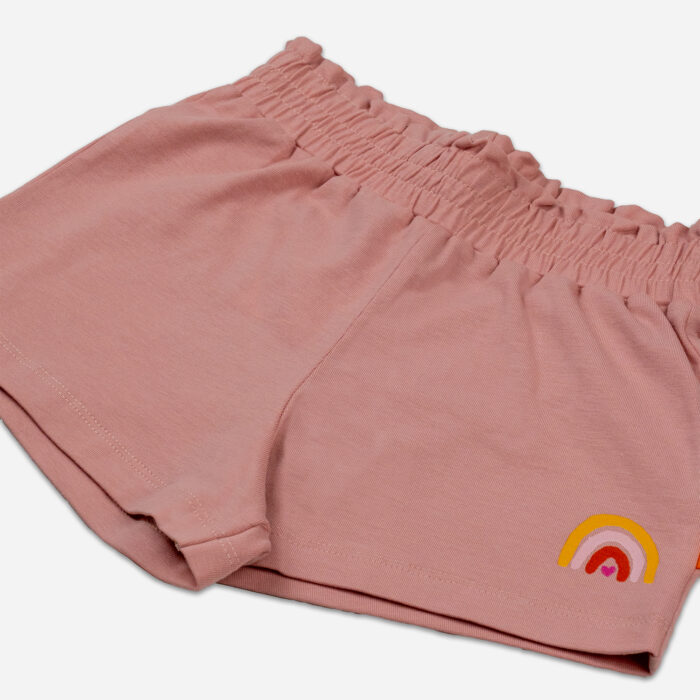 Shorts Regenbogen - rosa – Bild 3
