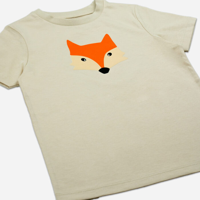 T-Shirt Fuchs - beige – Bild 3