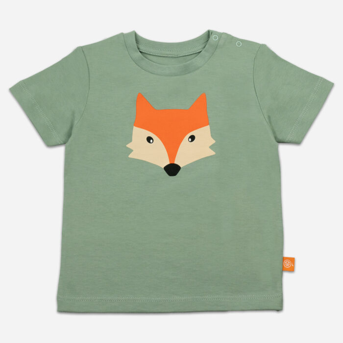 T-Shirt Fuchs - mint