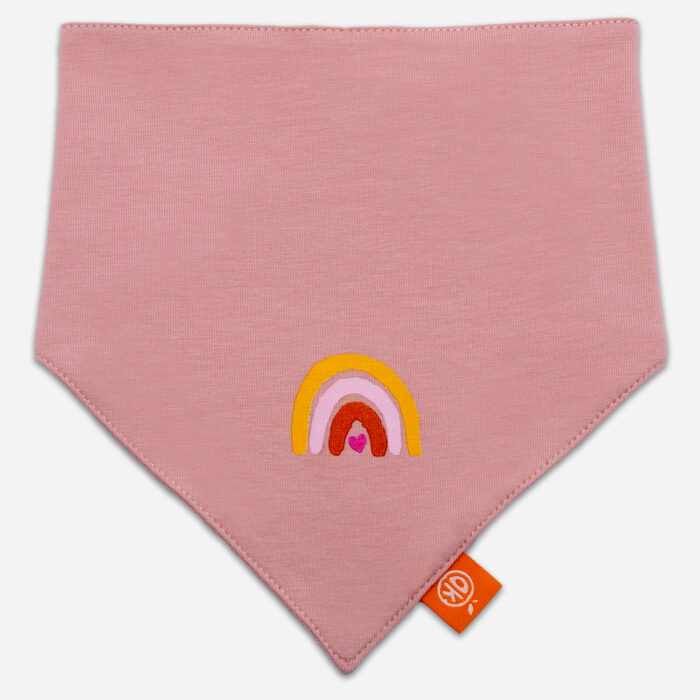 Halstuch Regenbogen - rosa
