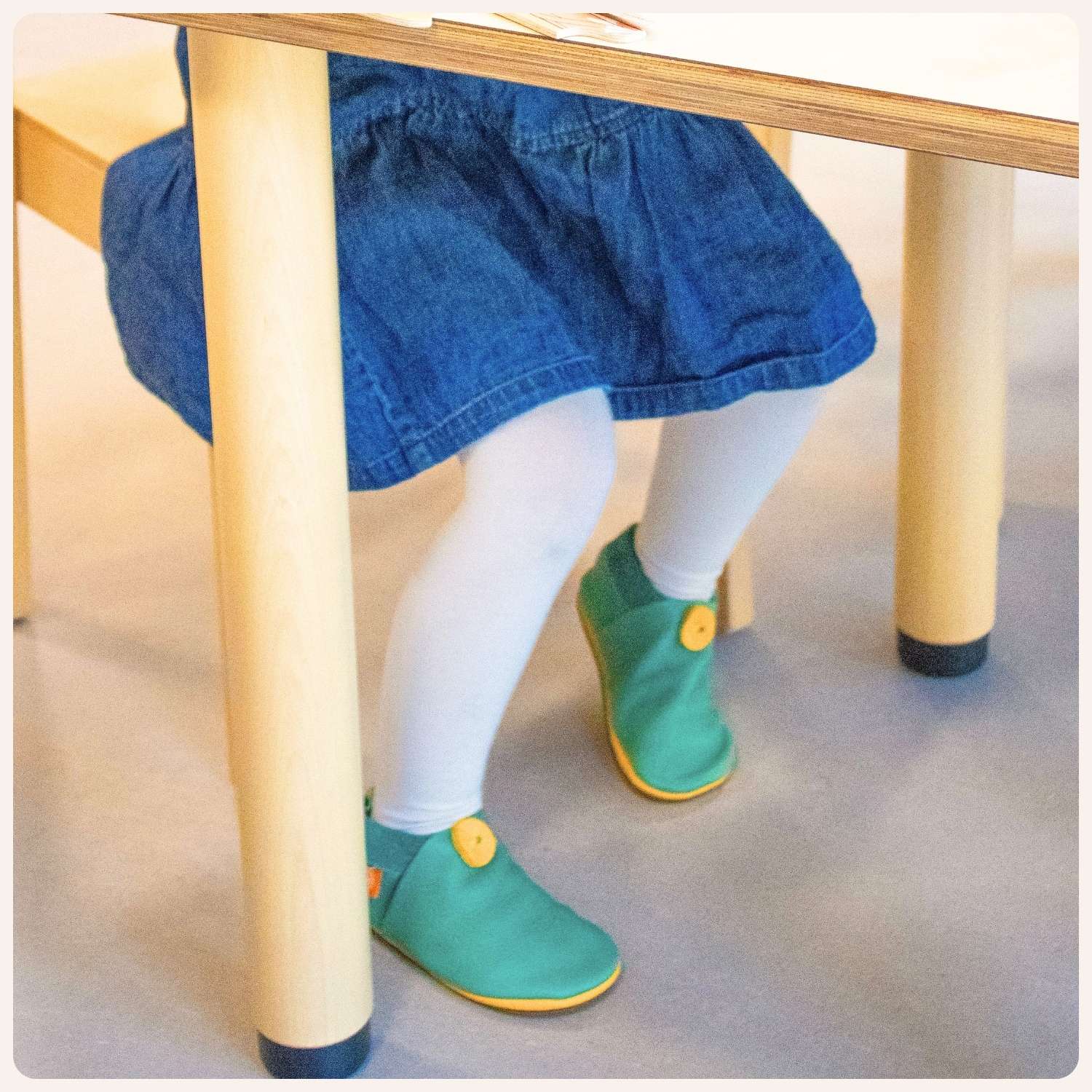 Children's Barefoot Shoes Amigo Green - Image 2