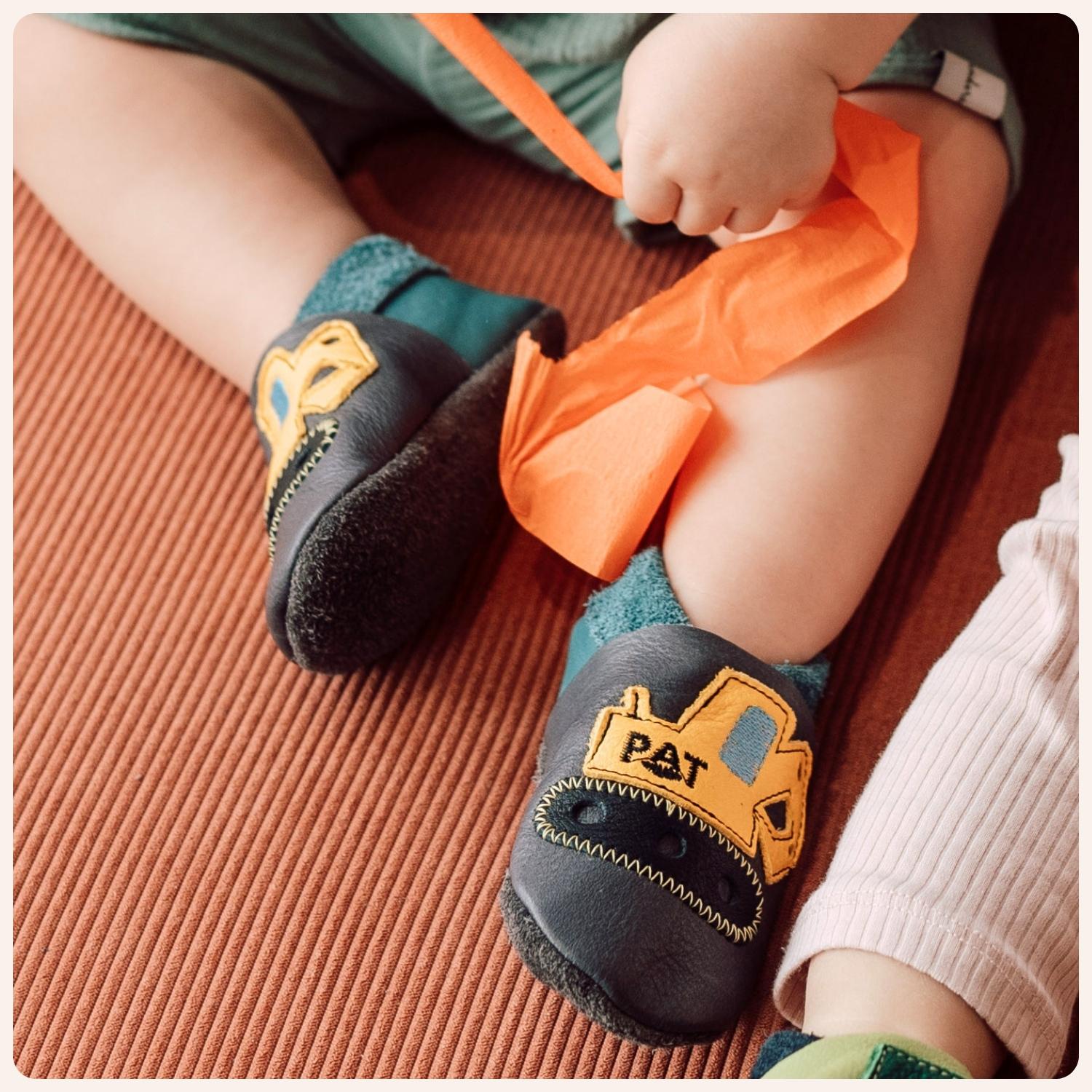 Children's Barefoot Shoes Amigo - PAT the Excavator - Image 2