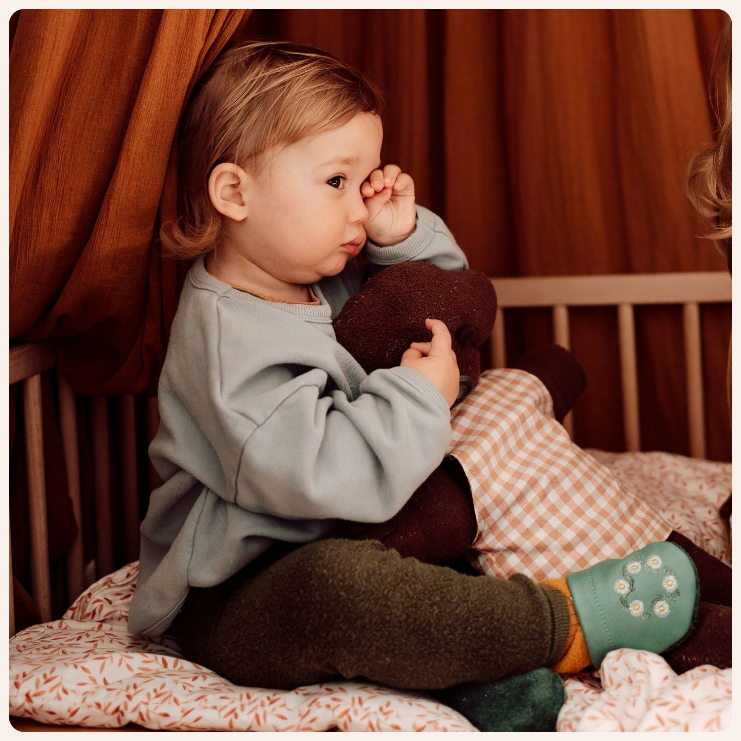 Childern’s Slippers Bella the Daisy - Image 2