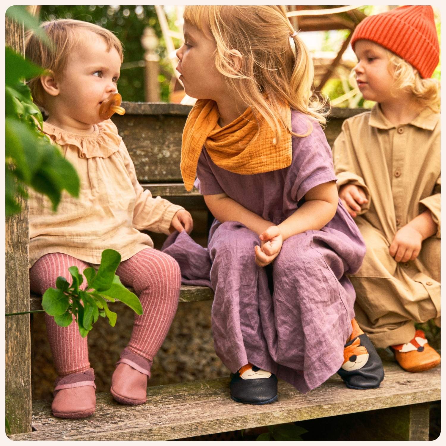 Childern’s Slippers Classic Purple - Image 2