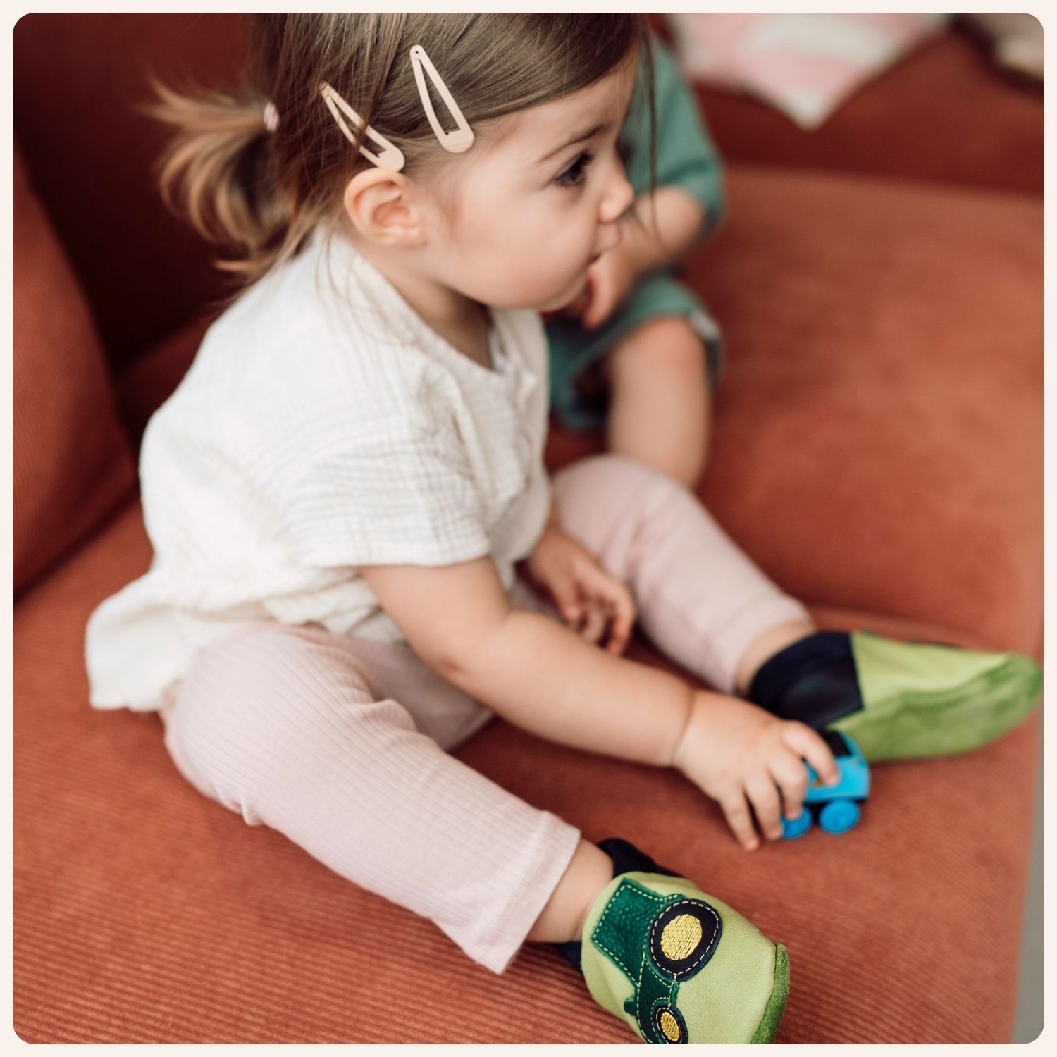 Children's Slippers Herbert the Tractor - Image 2
