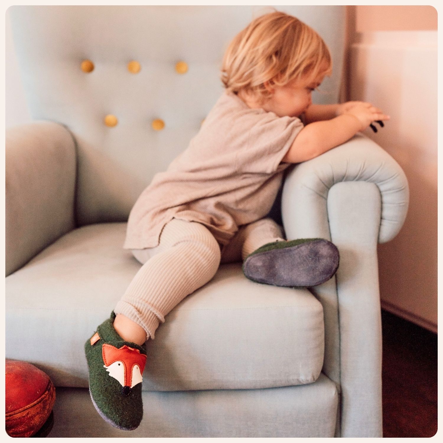 Children's Felt Slippers Fox Franz - Image 2