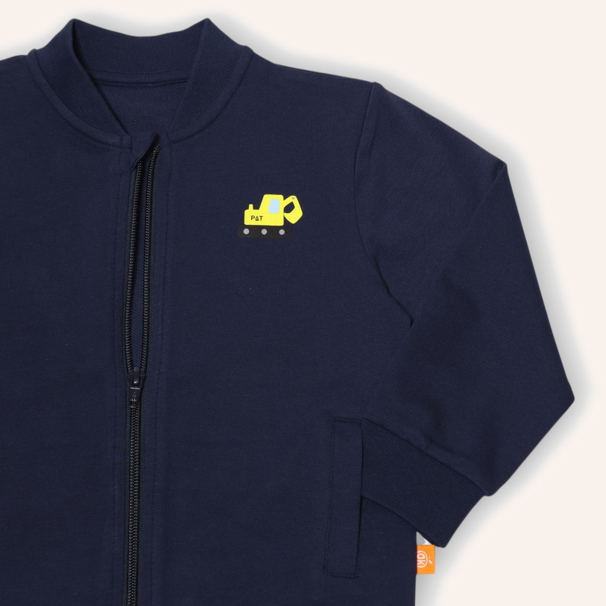Jacke Bagger - blau – Bild 3