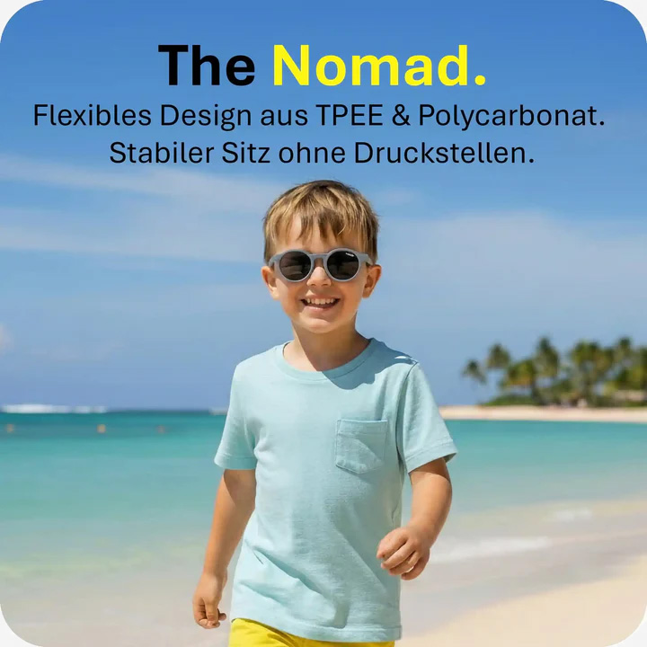 Kindersonnenbrille von Mausito - The Nomad Blau – Bild 2