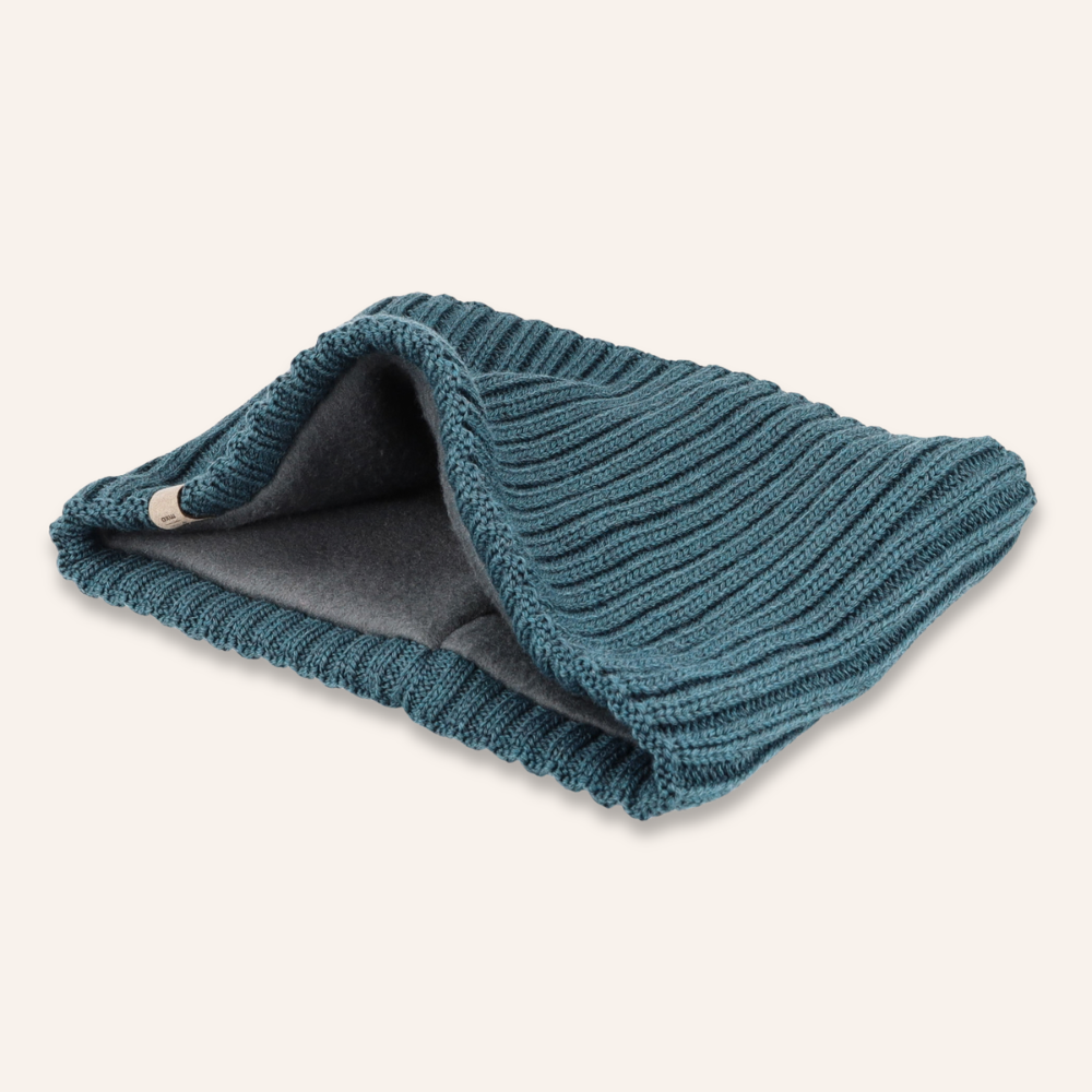 Summer Hat (GOTS) Muslin by maximo – blue stripes (Kopie) (Kopie) - Image 3