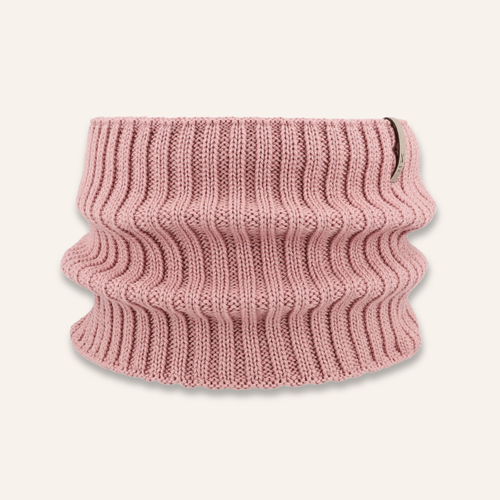 Schlauchschal aus 100% Wolle von maximo - rosa – Bild 4