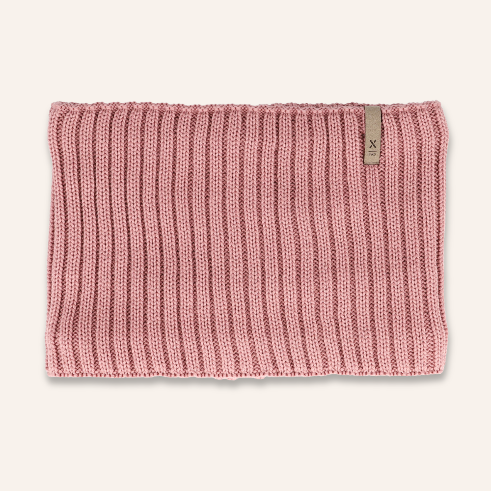 Schlauchschal aus 100% Wolle von maximo - rosa