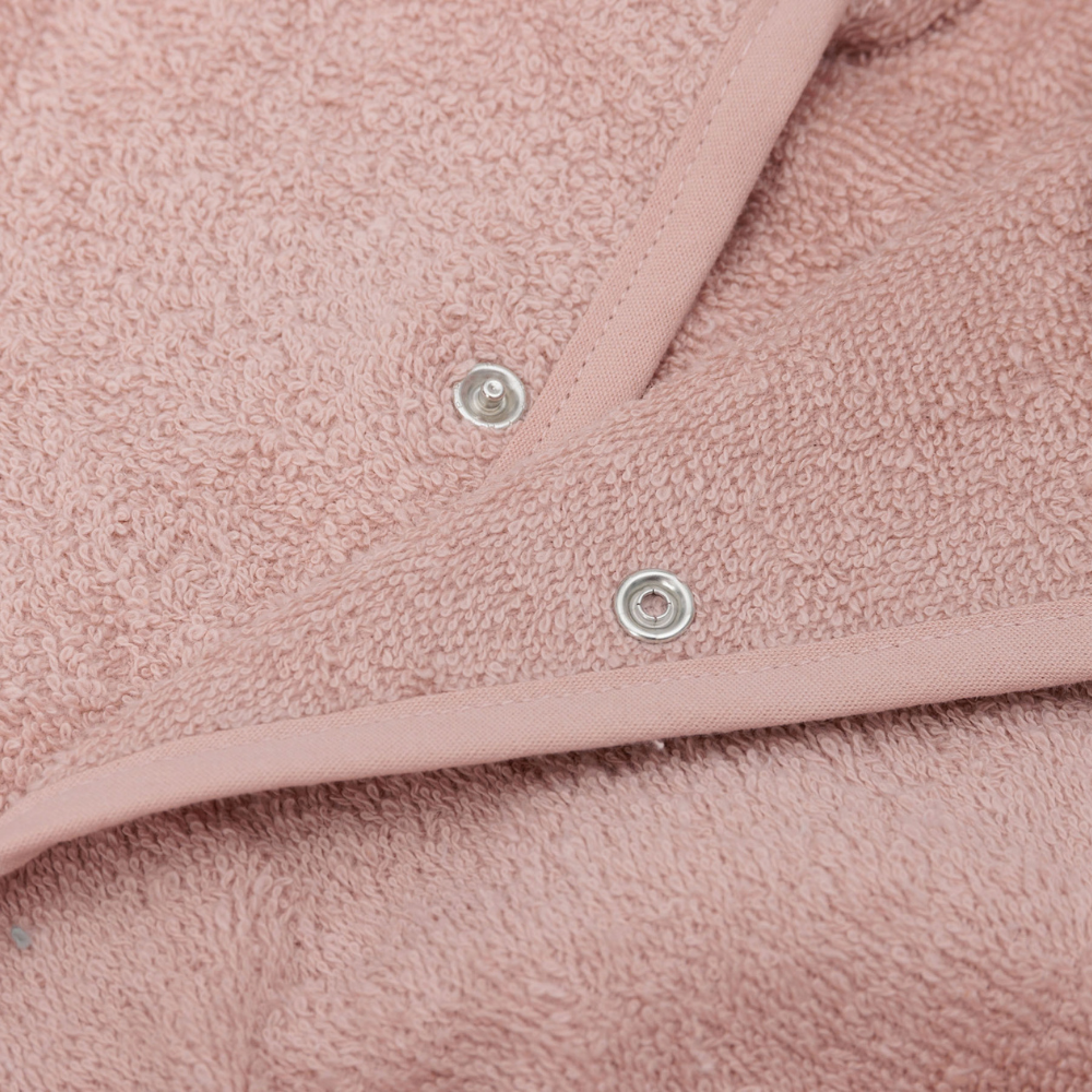 Baby Towel Poncho by Jollein - Terry pink (Kopie) - Image 5